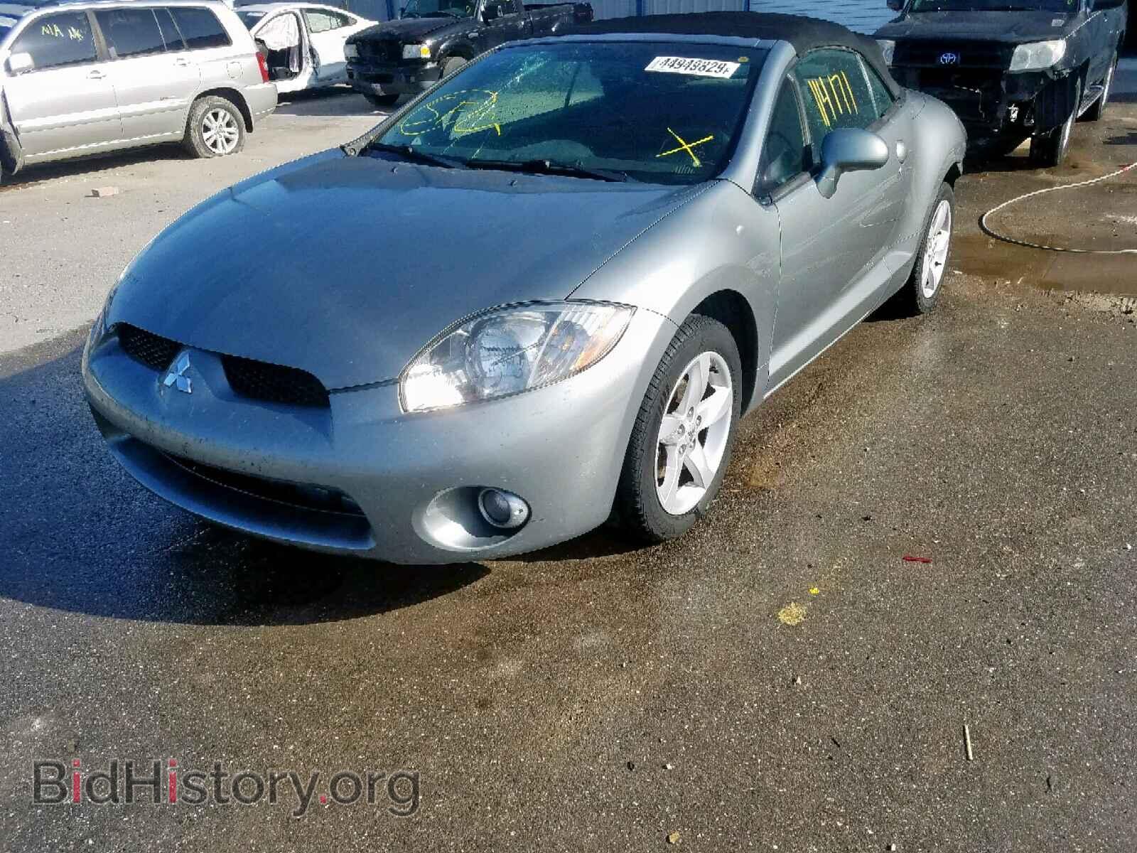 2007 MITSUBISHI ECLIPSE - VIN: 4A3AL35T97E055251 - Фото 2