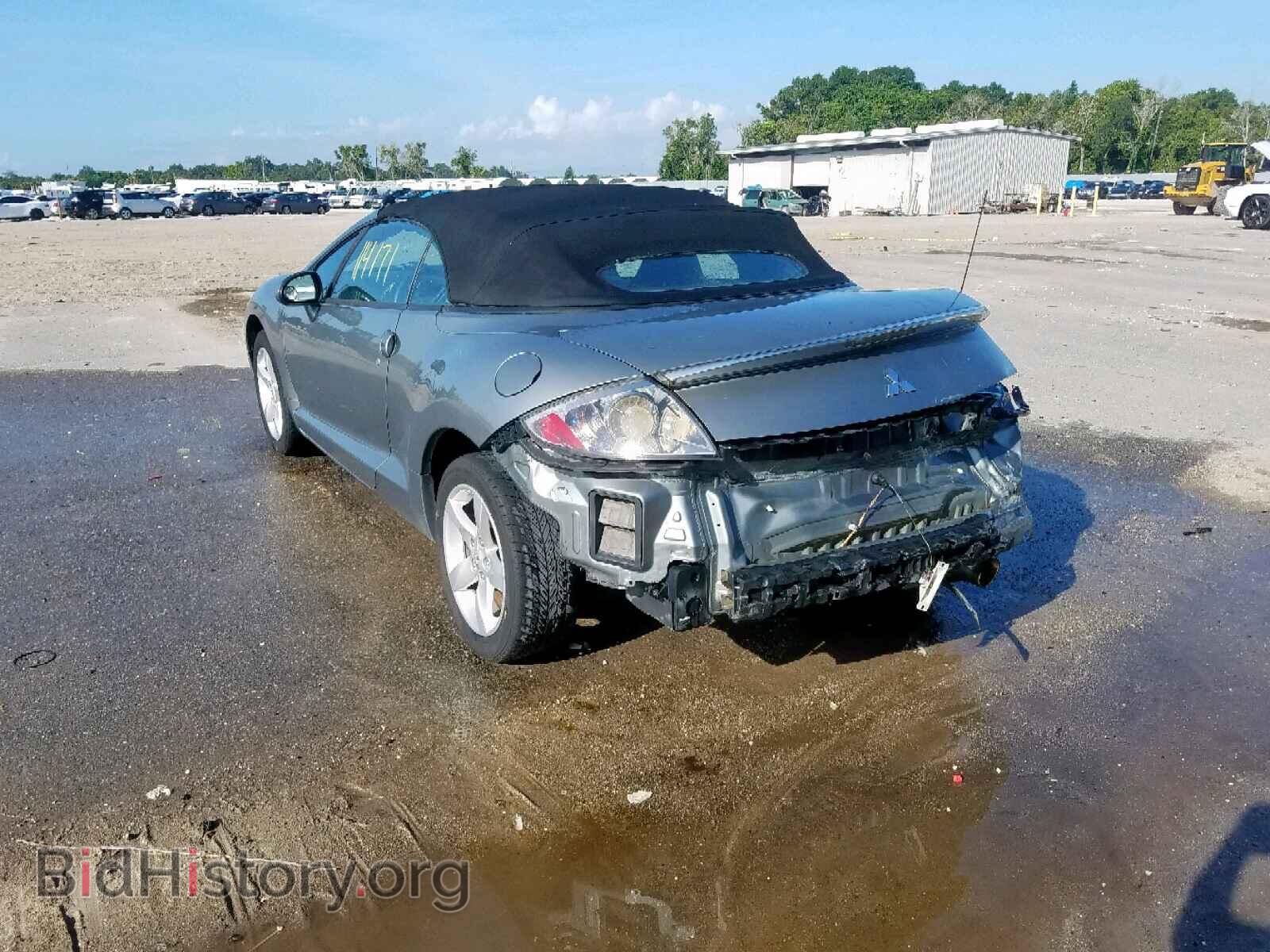 2007 MITSUBISHI ECLIPSE - VIN: 4A3AL35T97E055251 - Фото 3