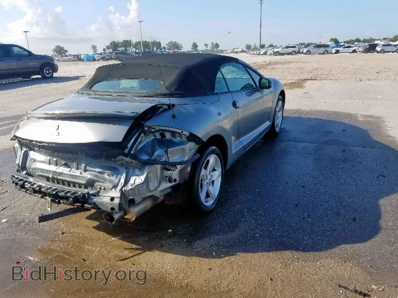 2007 MITSUBISHI ECLIPSE - VIN: 4A3AL35T97E055251 - Фото 4