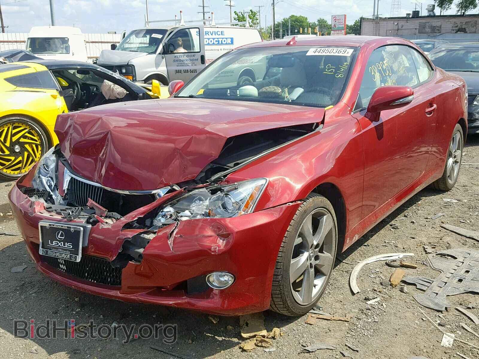2010 LEXUS IS 250 - VIN: JTHFF2C26A2510469 - Фото 2