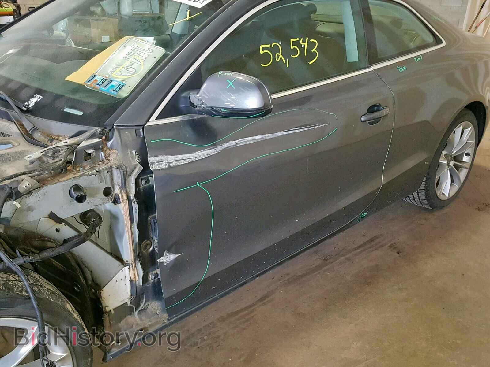 2013 AUDI A5 PREMIUM - VIN: WAULFAFR6DA057940 - Фото 9