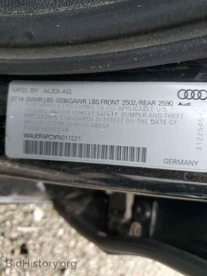 2015 AUDI A6 - VIN: WAUDFAFC3FN011221 - Photo 12