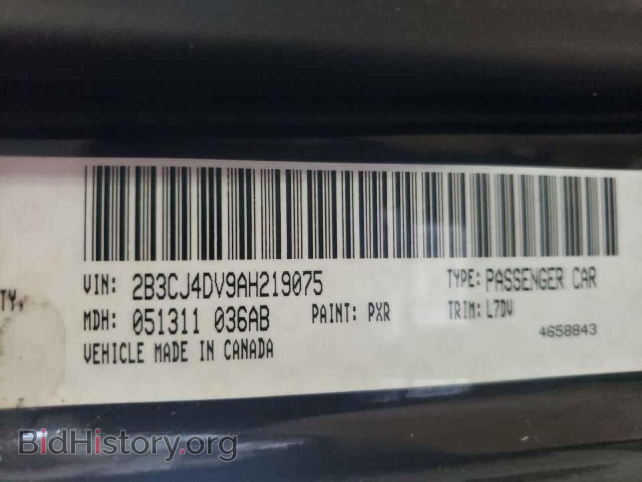 2010 DODGE CHALLENGER - VIN: 2B3CJ4DV9AH219075 - Photo 10