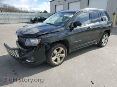 2015 Jeep COMPASS Latitude, black — VIN 1C4NJDEBXFD436599, Copart