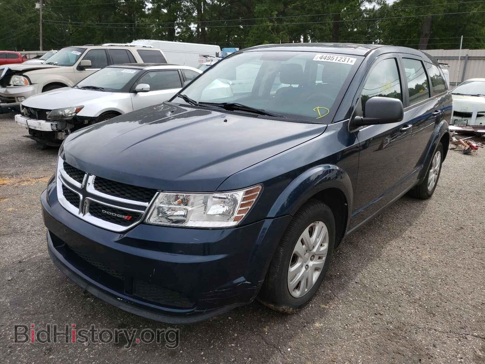 2014 DODGE JOURNEY - VIN: 3C4PDCAB6ET103325 - Фото 2