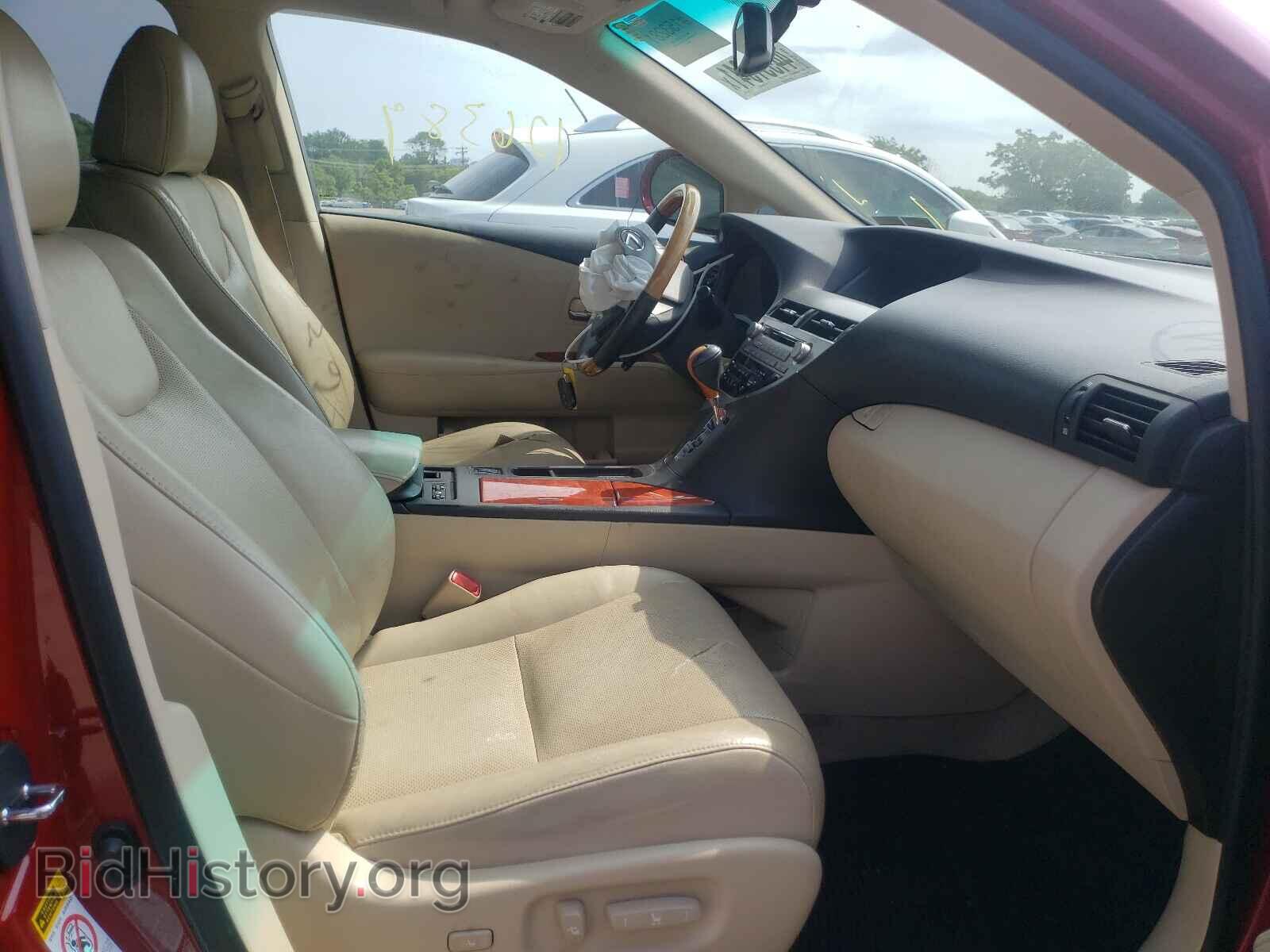 2010 LEXUS RX350 - VIN: 2T2BK1BA6AC070359 - Фото 5