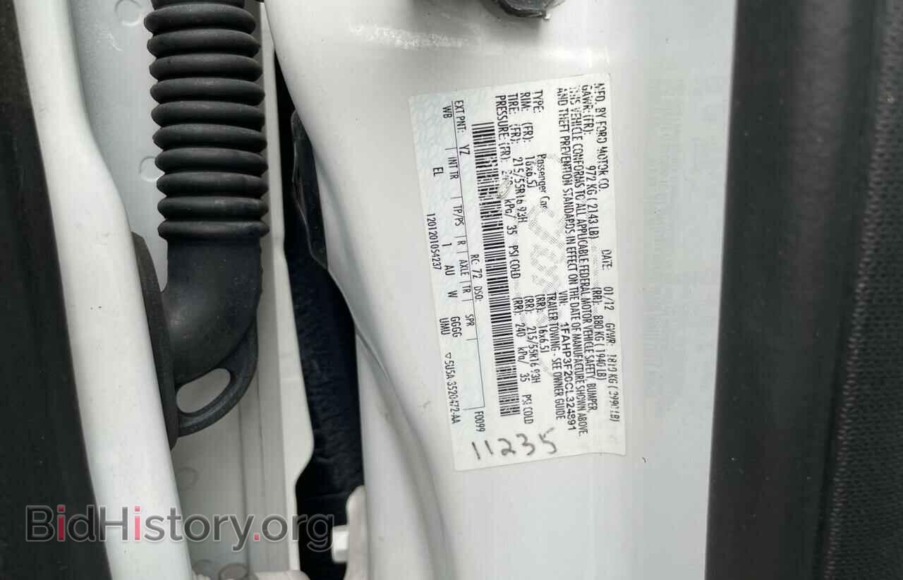 2012 FORD FOCUS - VIN: 1FAHP3F20CL324891 - Photo 10