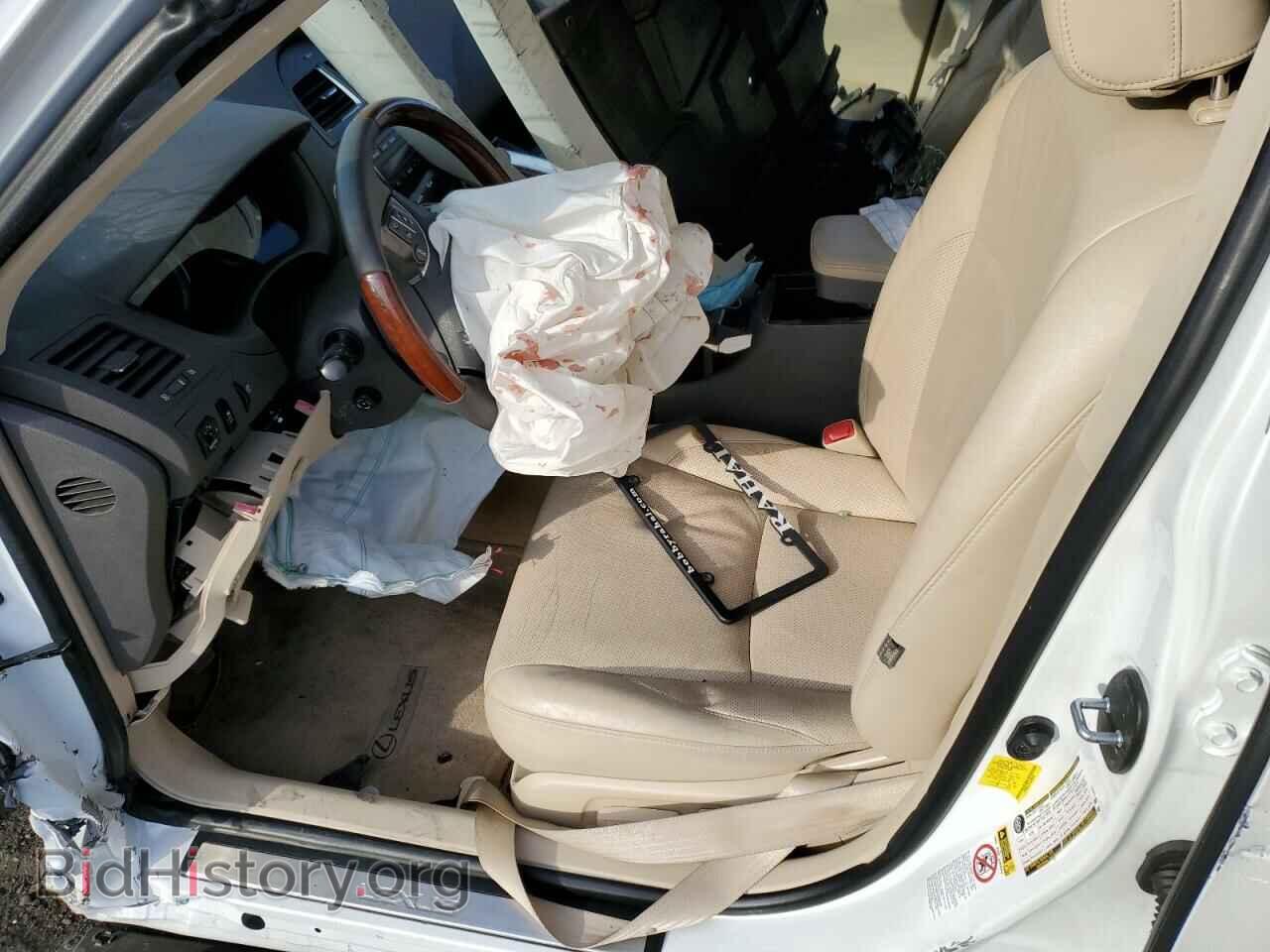 2012 LEXUS ES350 - VIN: JTHBK1EGXC2503816 - Фото 7