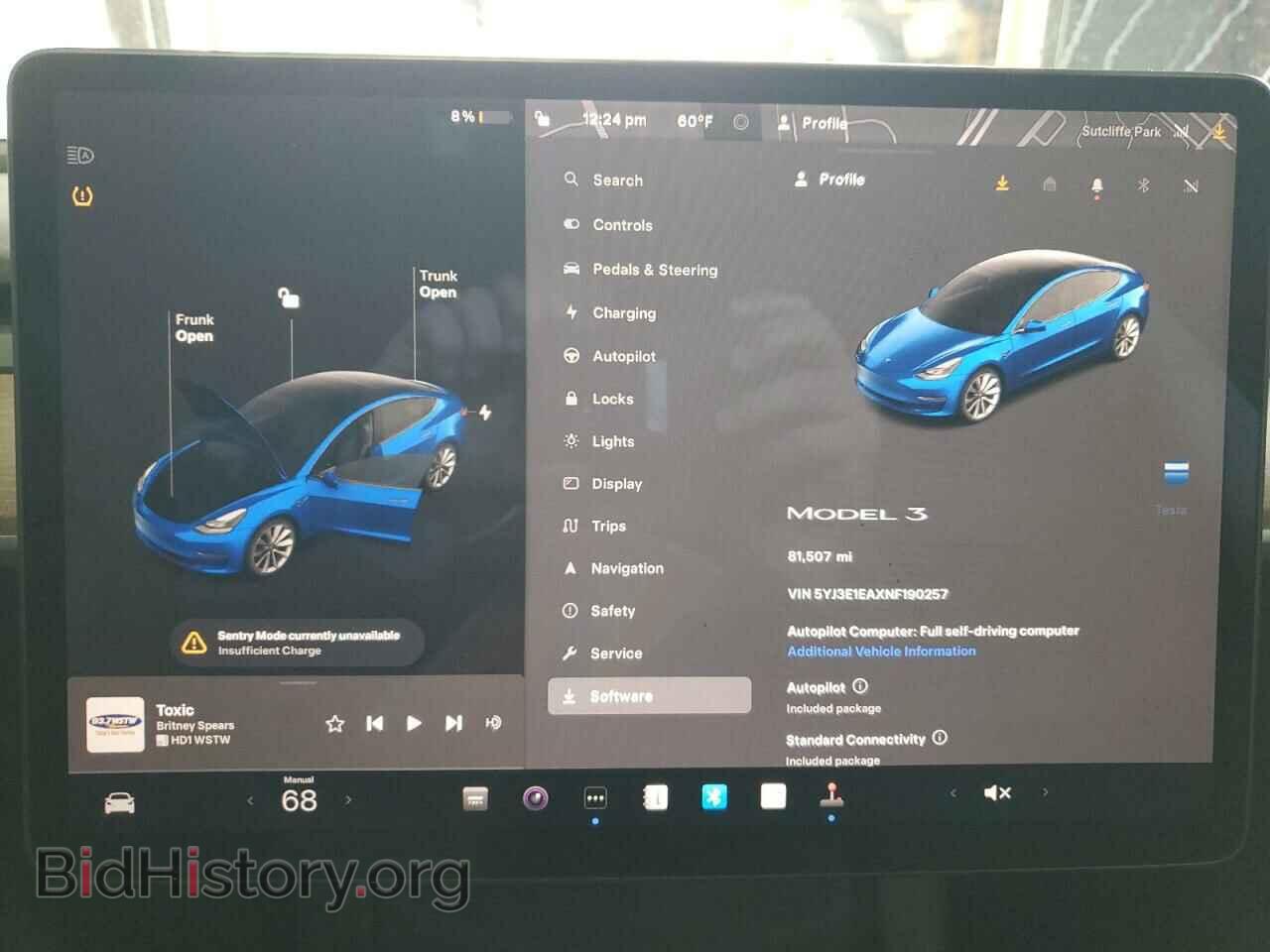 2022 TESLA MODEL 3 - VIN: 5YJ3E1EAXNF190257 - Photo 9