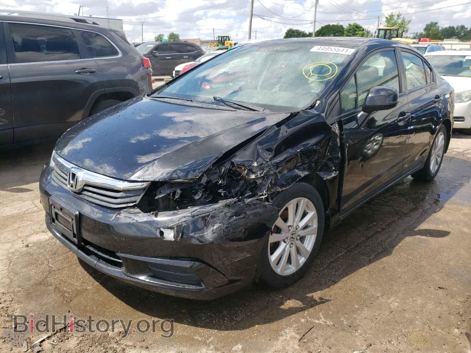 2012 HONDA CIVIC - VIN: 19XFB2F87CE007682 - Фото 2