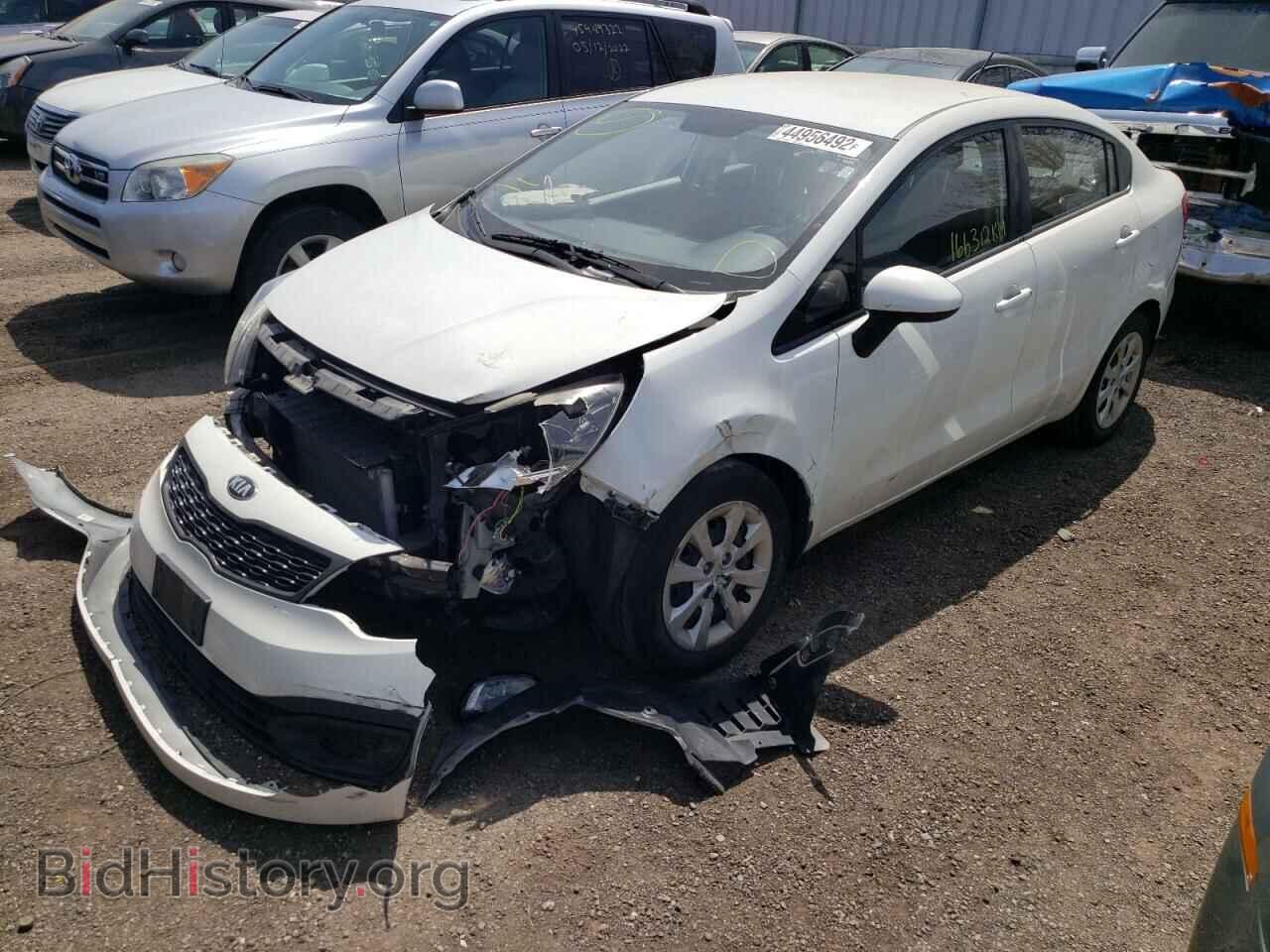 2013 KIA RIO - VIN: KNADM4A30D6283635 - Фото 2