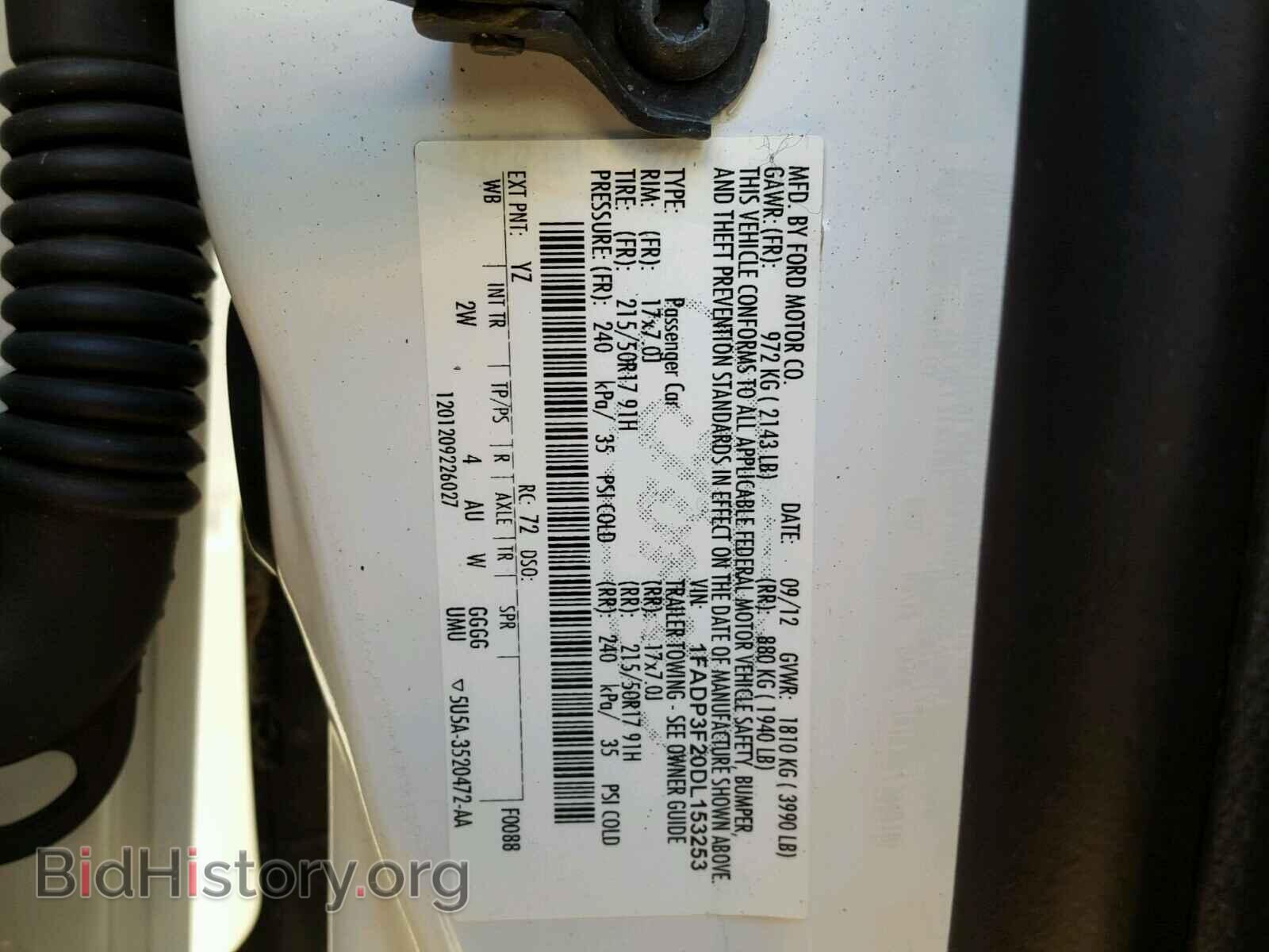 2013 FORD FOCUS - VIN: 1FADP3F20DL153253 - Photo 10