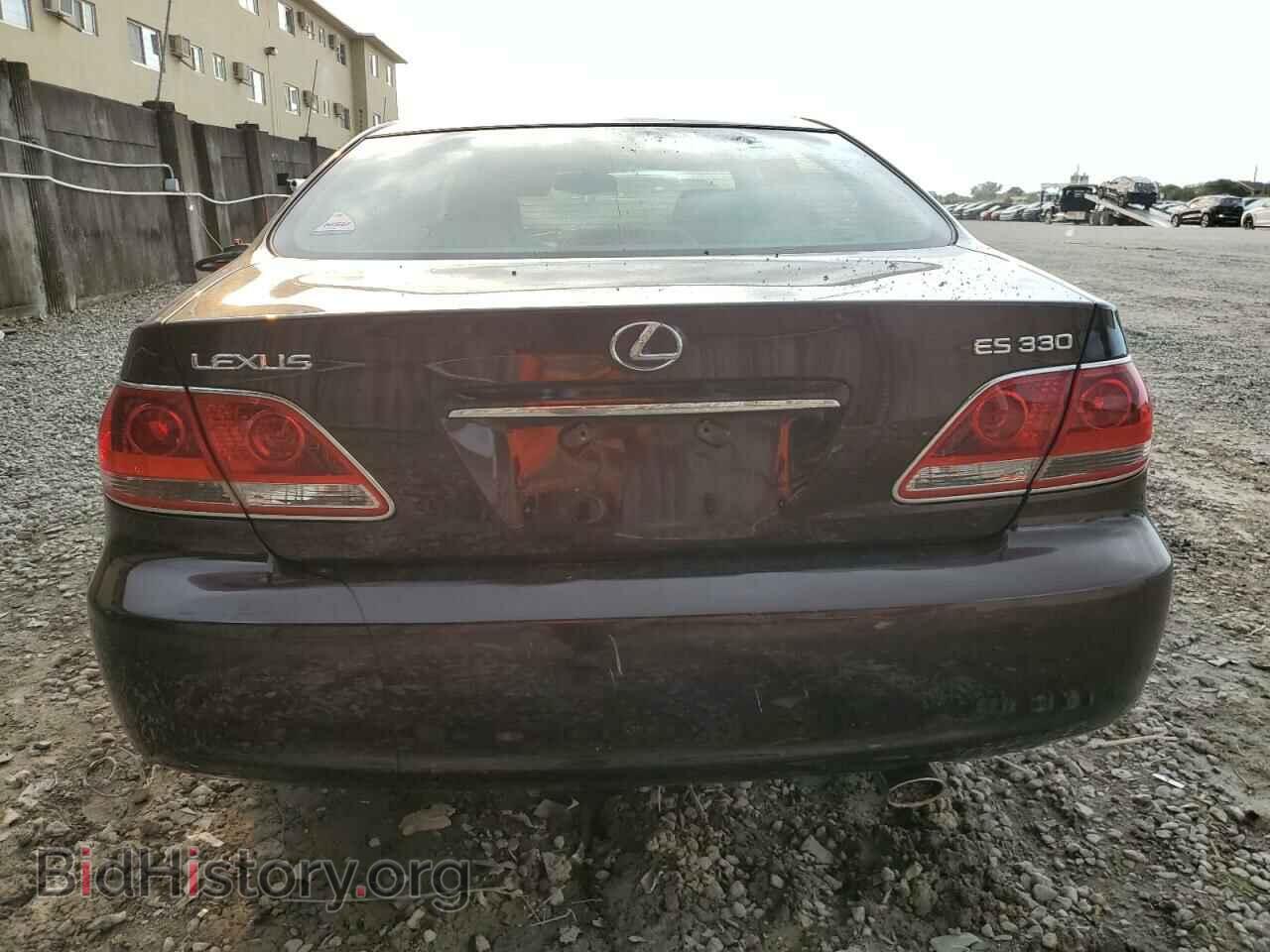 2005 LEXUS ES330 - VIN: JTHBA30G555096284 - Фото 6