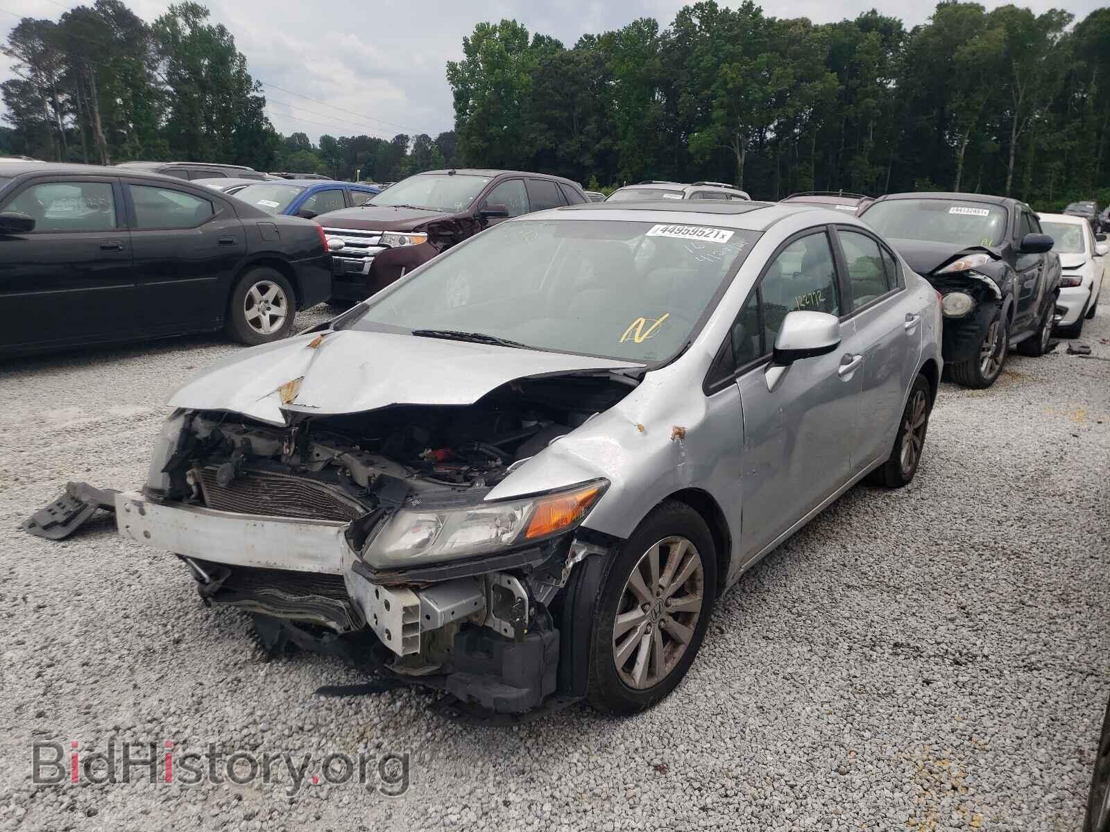 2012 HONDA CIVIC - VIN: 2HGFB2F87CH531677 - Фото 2