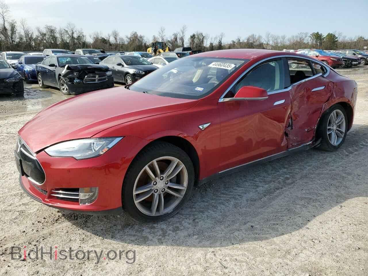 Photo 5YJSA1S10EFP42425 - TESLA MODEL S 2014