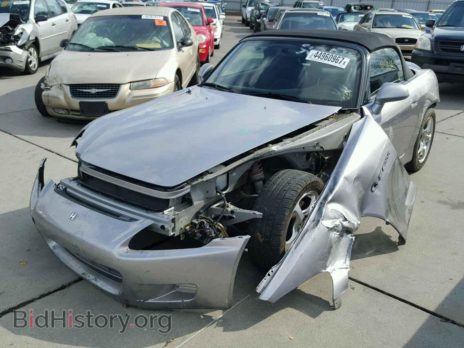 2001 HONDA S2000 - VIN: JHMAP11431T008602 - Фото 2