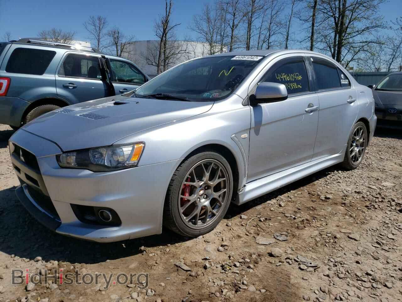 2013 MITSUBISHI EVO - VIN: JA32W5FV3DU005259 - Фото 2