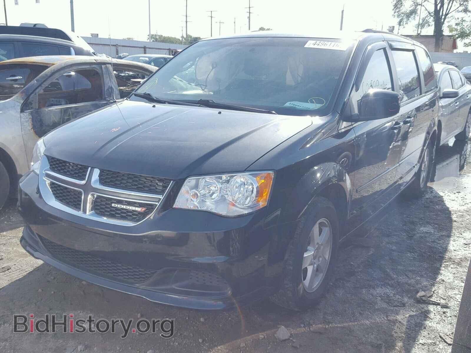 2013 DODGE CARAVAN - VIN: 2C4RDGCG7DR523847 - Фото 2