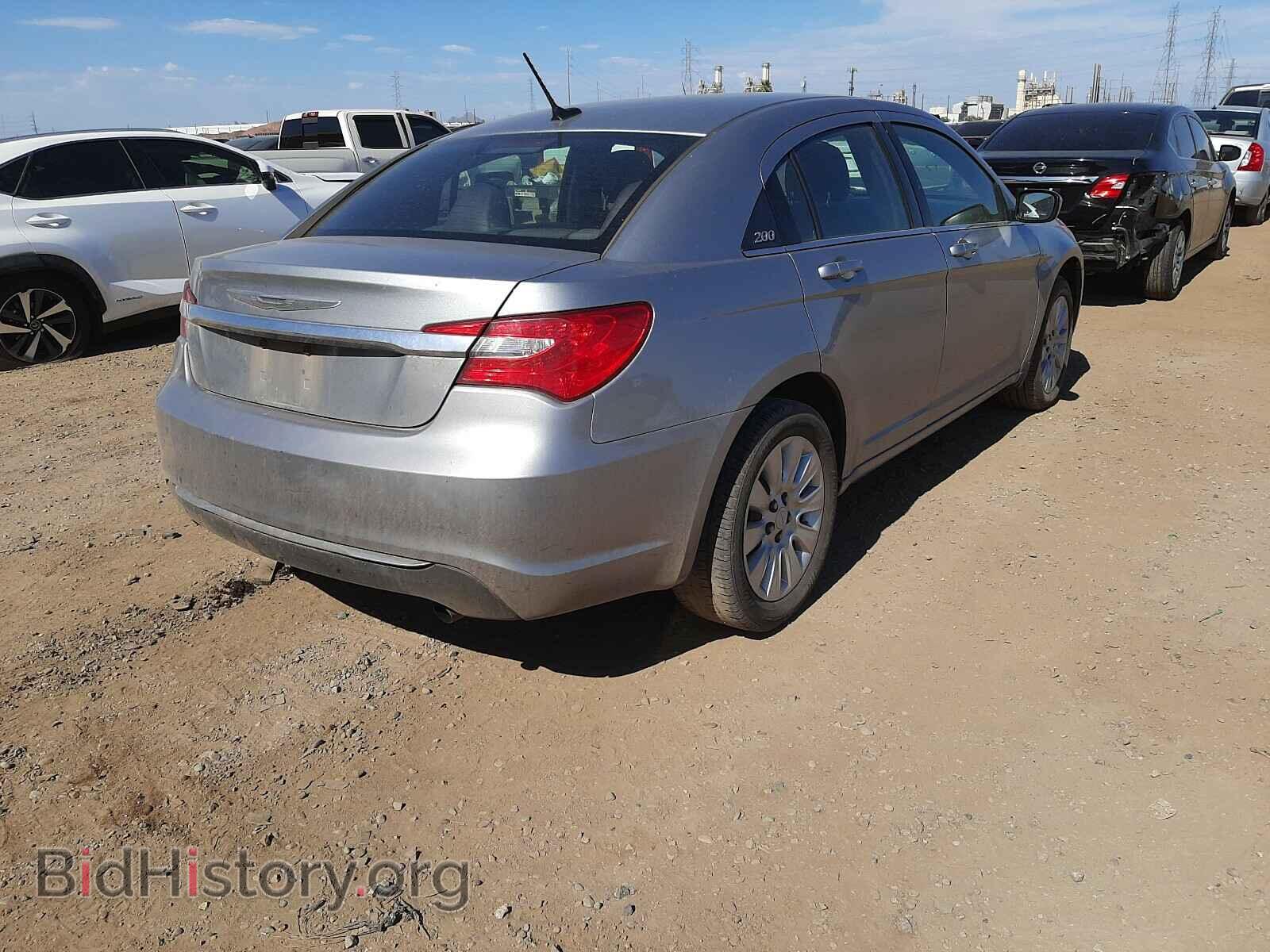 2013 CHRYSLER 200 - VIN: 1C3CCBAB2DN606655 - Фото 4