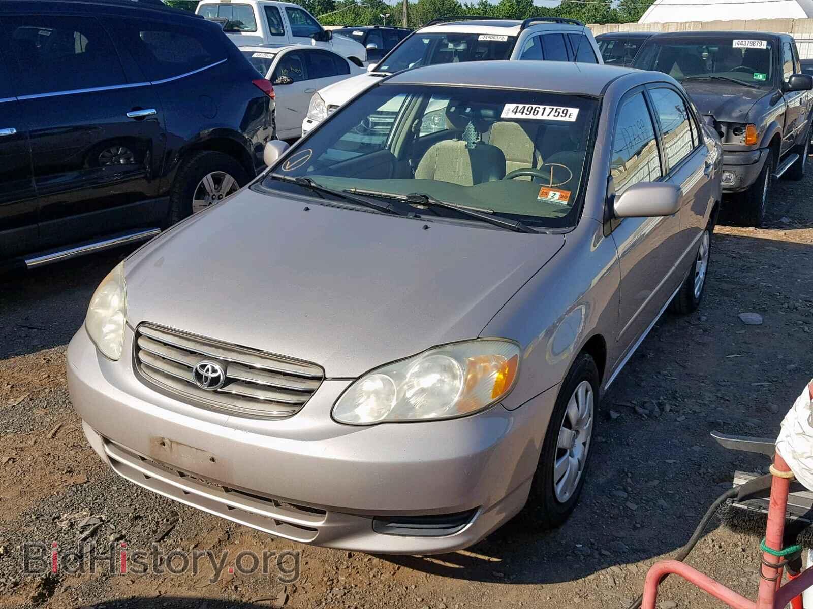 2003 TOYOTA COROLLA - VIN: 2T1BR38E53C116840 - Фото 2