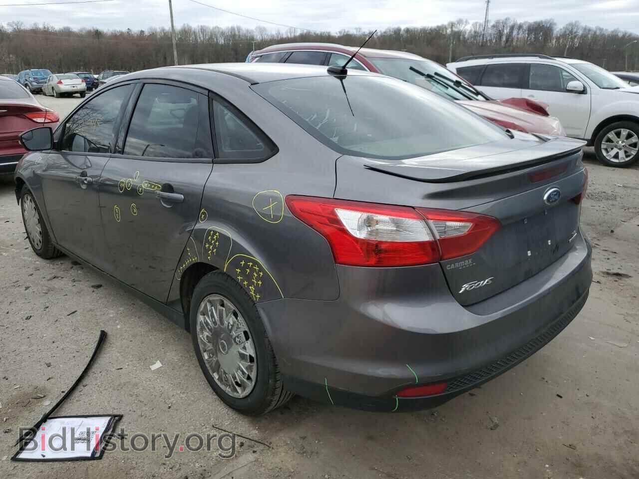 2014 FORD FOCUS - VIN: 1FADP3F25EL351683 - Фото 2