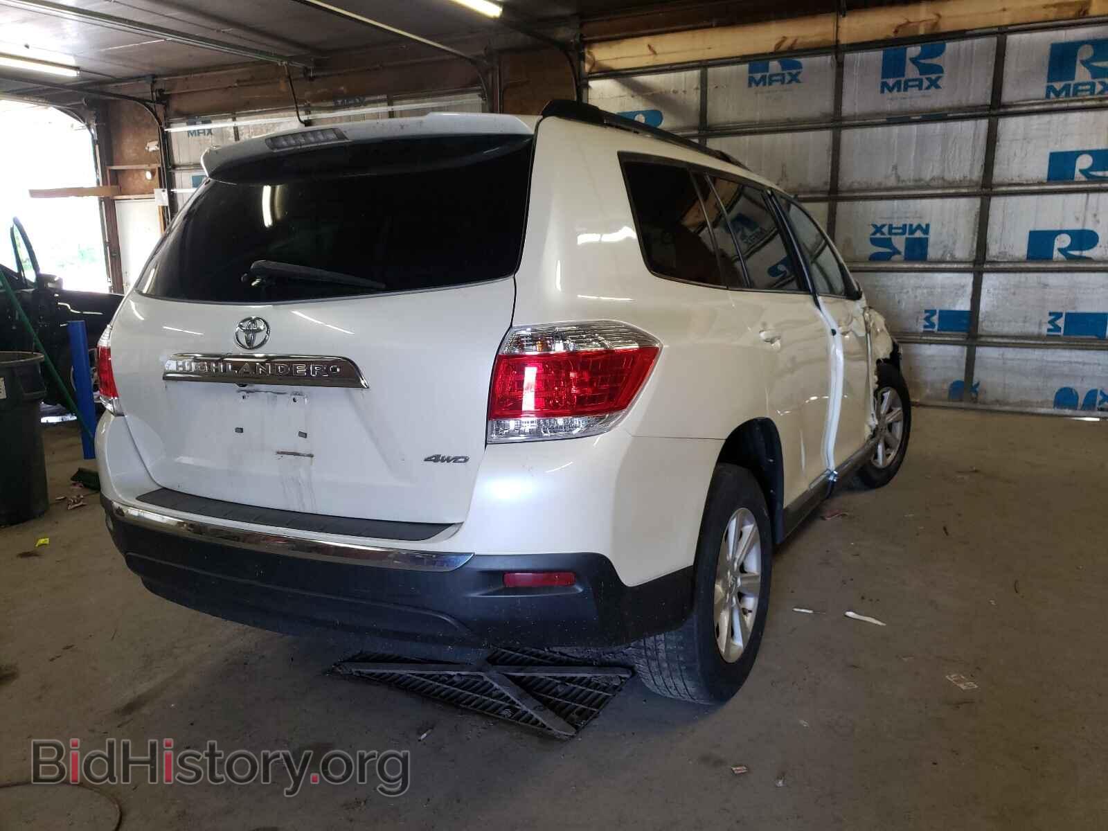 2012 TOYOTA HIGHLANDER - VIN: 5TDBK3EH5CS173601 - Фото 4