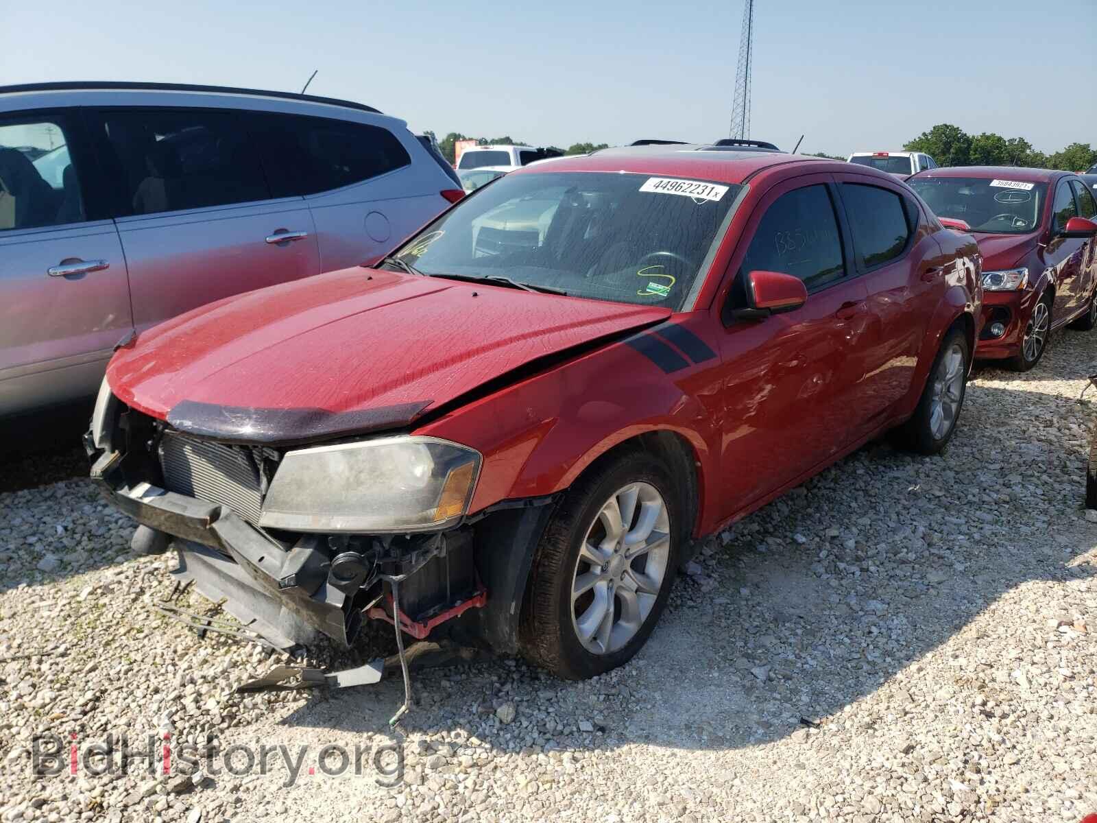 2013 DODGE AVENGER - VIN: 1C3CDZBG3DN742406 - Фото 2