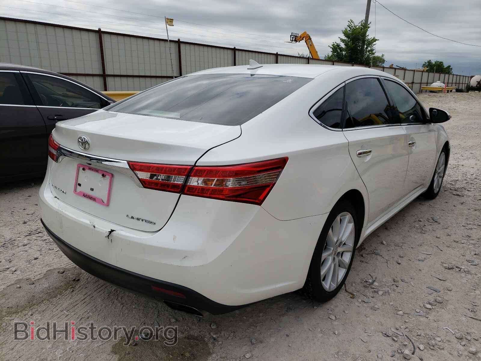 2013 TOYOTA AVALON - VIN: 4T1BK1EB8DU018453 - Фото 4