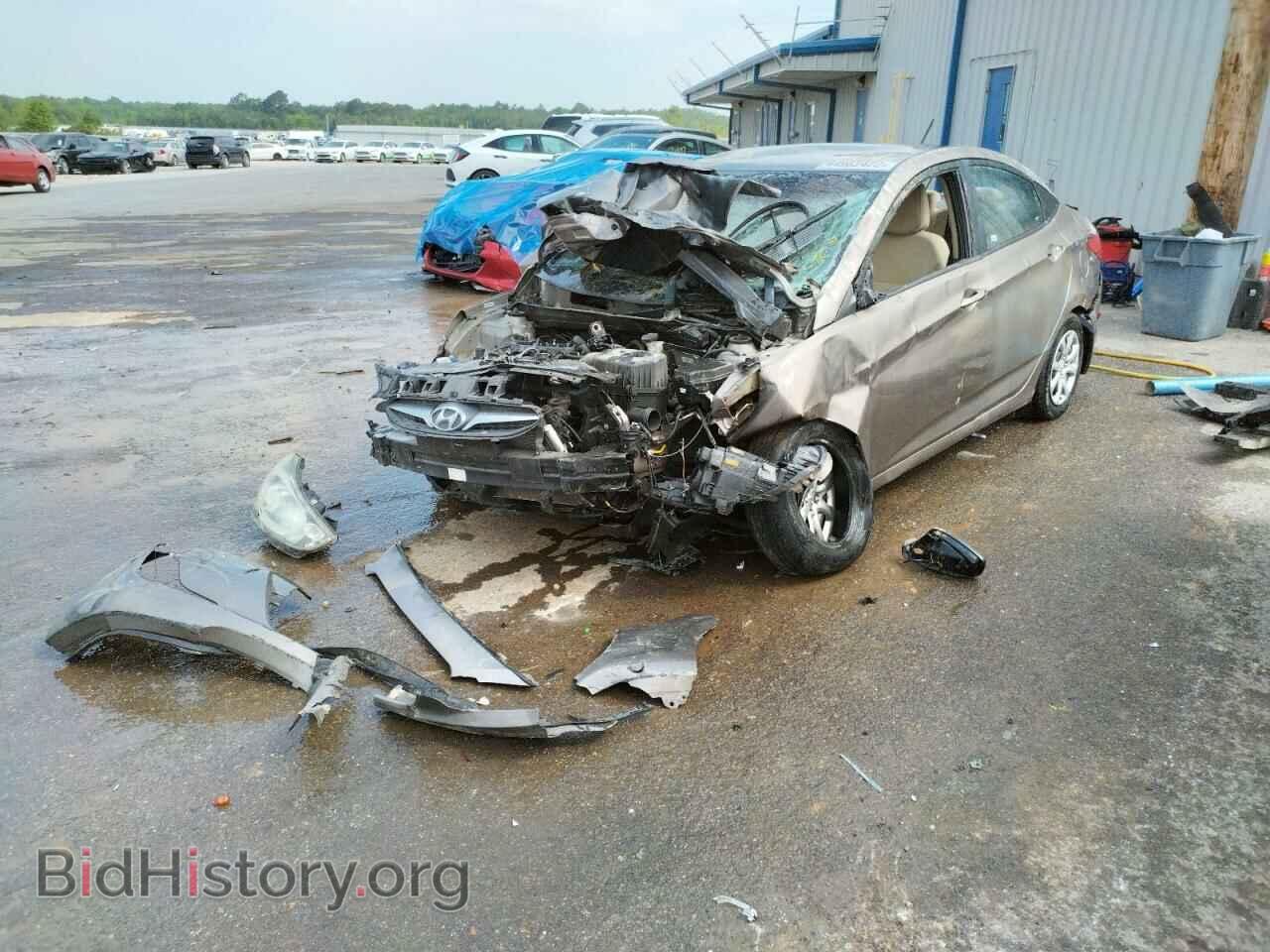2014 HYUNDAI ACCENT - VIN: KMHCT4AE9EU686590 - Фото 2