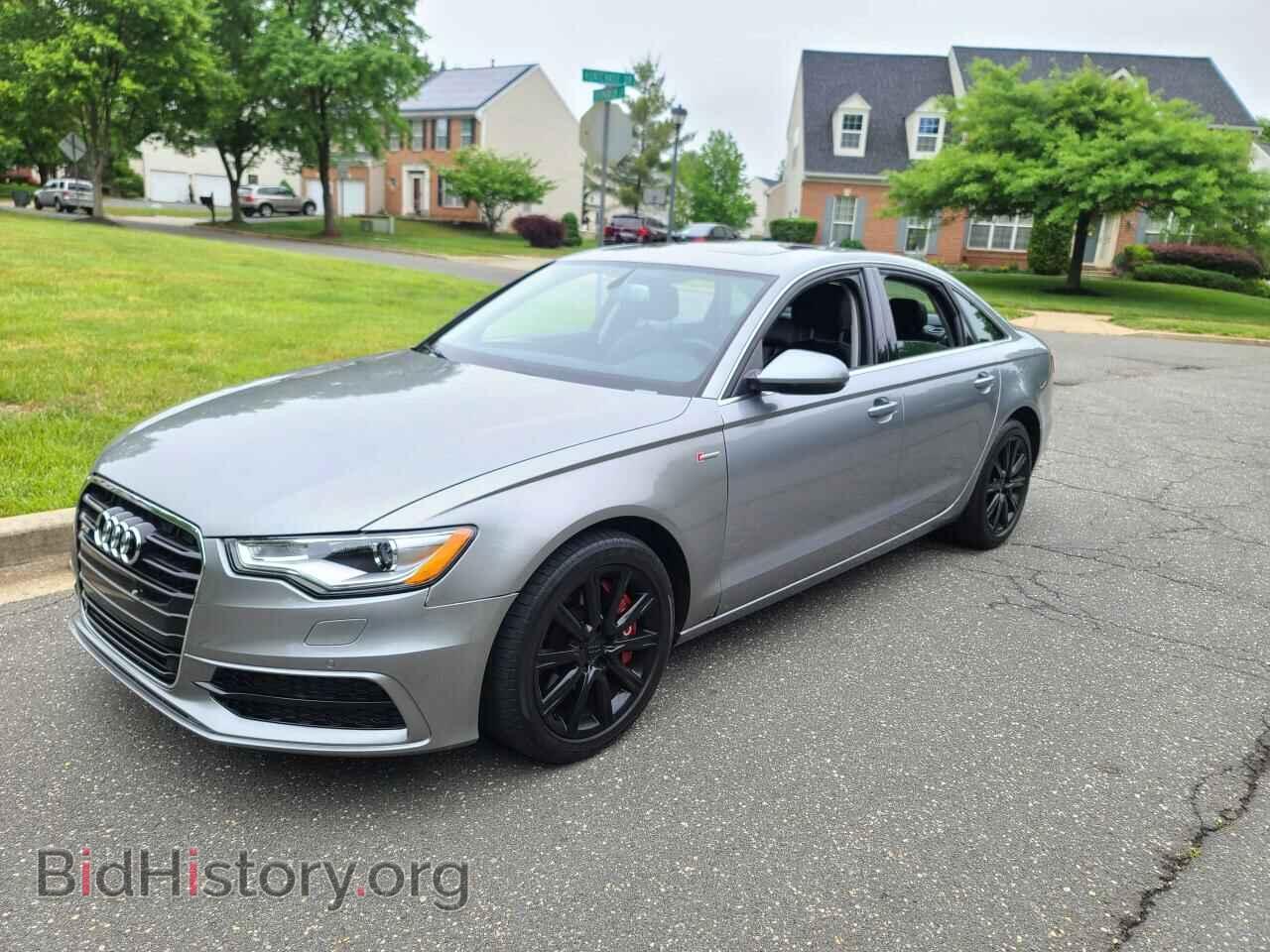 2013 AUDI A6 - VIN: WAUGGAFC2DN026171 - Фото 2