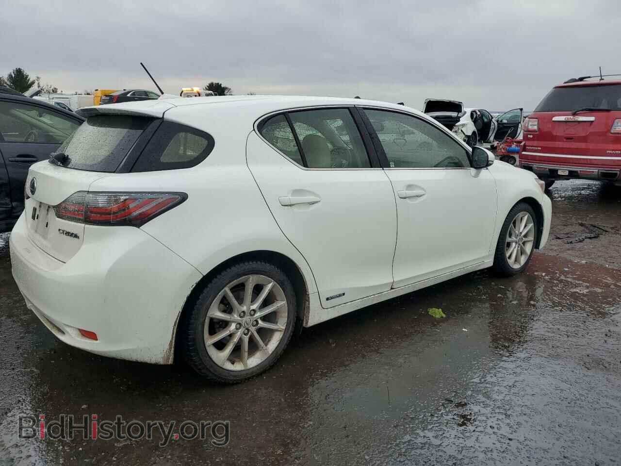 2013 LEXUS CT 200 - VIN: JTHKD5BH7D2144800 - Фото 3