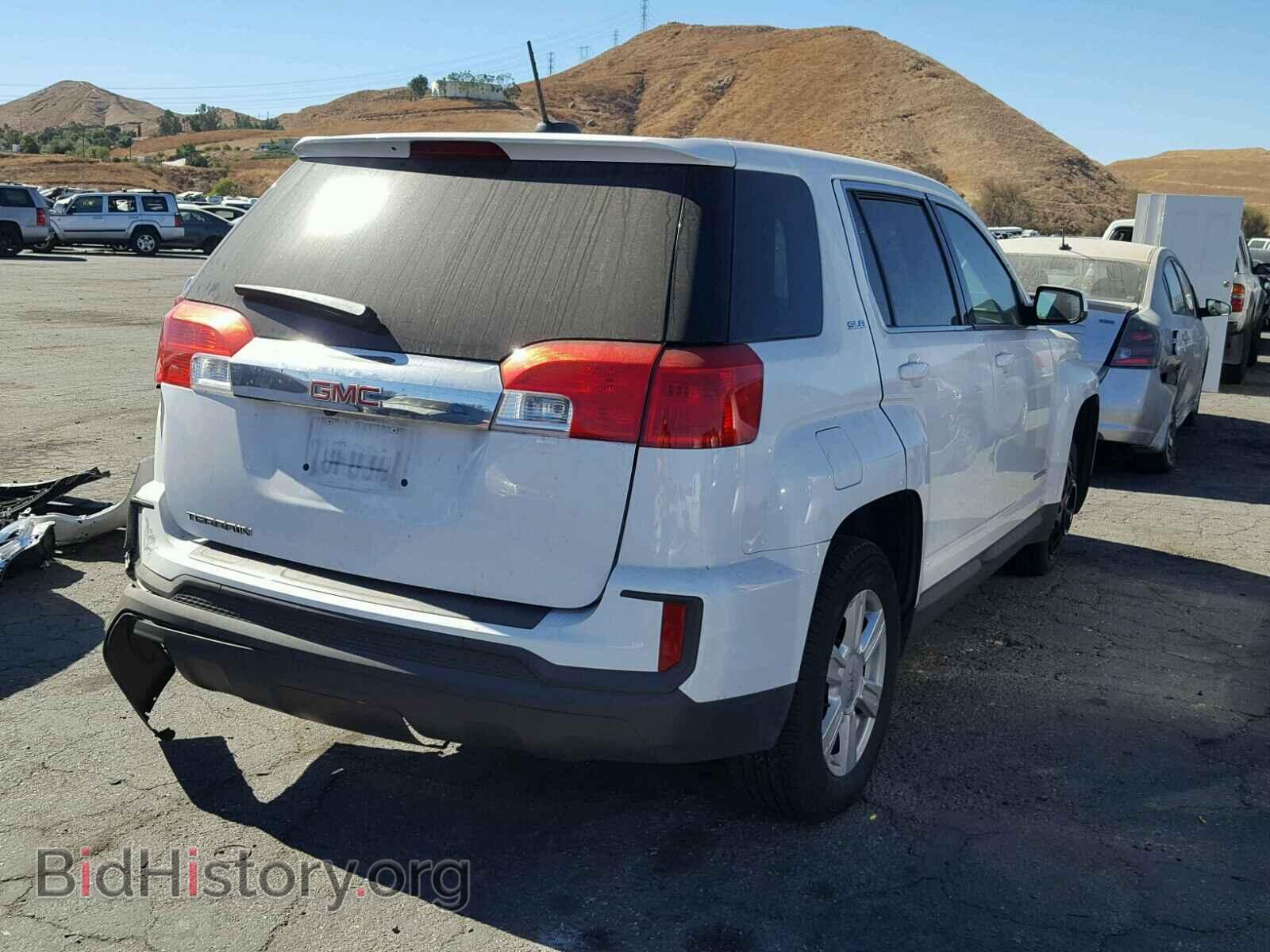 2016 GMC TERRAIN - VIN: 2GKALMEK5G6346127 - Фото 4