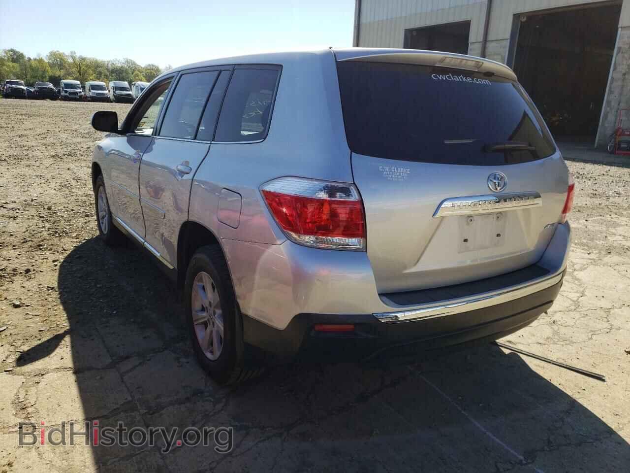2012 TOYOTA HIGHLANDER - VIN: 5TDBK3EH4CS119769 - Фото 3