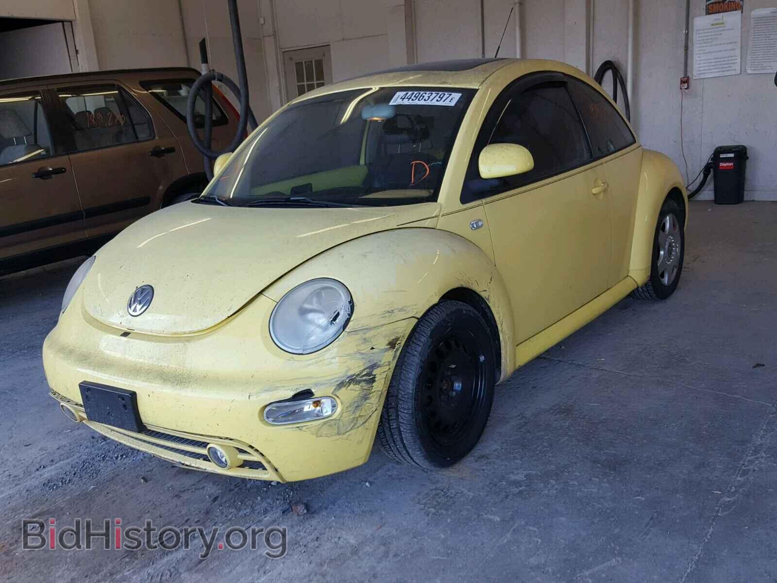 2000 VOLKSWAGEN BEETLE - VIN: 3VWCC21C4YM455352 - Фото 2