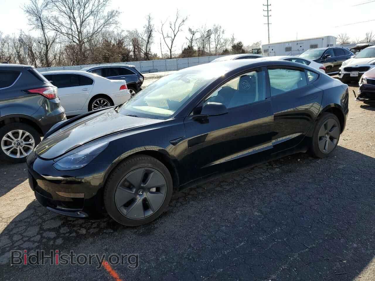Photo 5YJ3E1EA5NF290444 - TESLA MODEL 3 2022