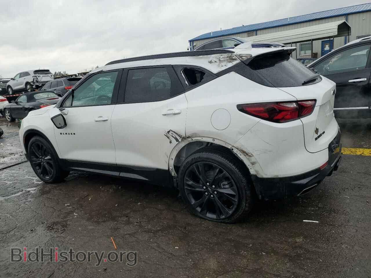 2021 CHEVROLET BLAZER - VIN: 3GNKBKRS9MS568174 - Фото 2