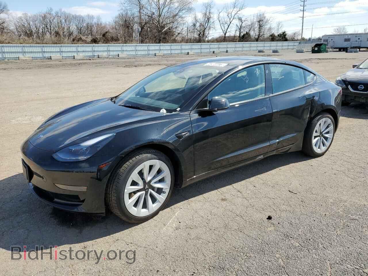Photo 5YJ3E1EA0NF287497 - TESLA MODEL 3 2022