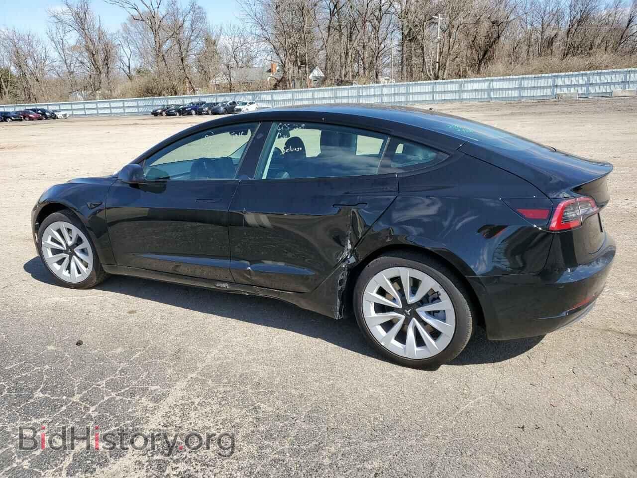 2022 TESLA MODEL 3 - VIN: 5YJ3E1EA0NF287497 - Фото 2