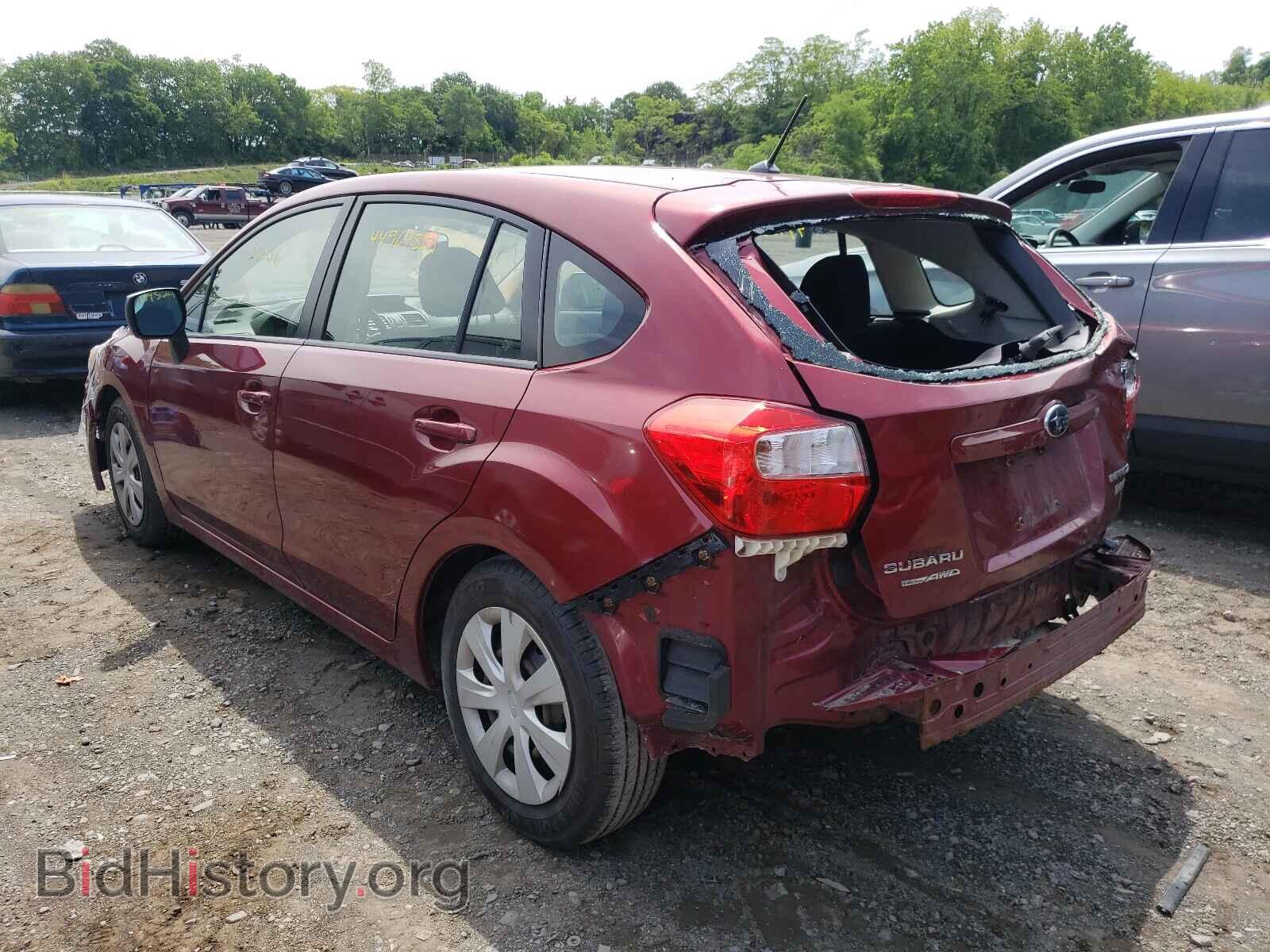 2012 SUBARU IMPREZA - VIN: JF1GPAA6XCH212435 - Фото 3