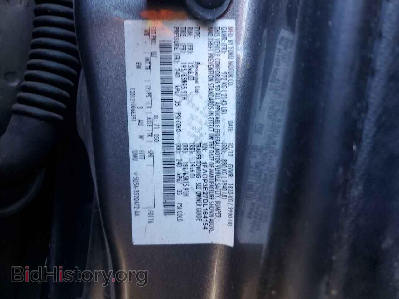 2013 FORD FOCUS - VIN: 1FADP3E27DL164154 - Фото 12