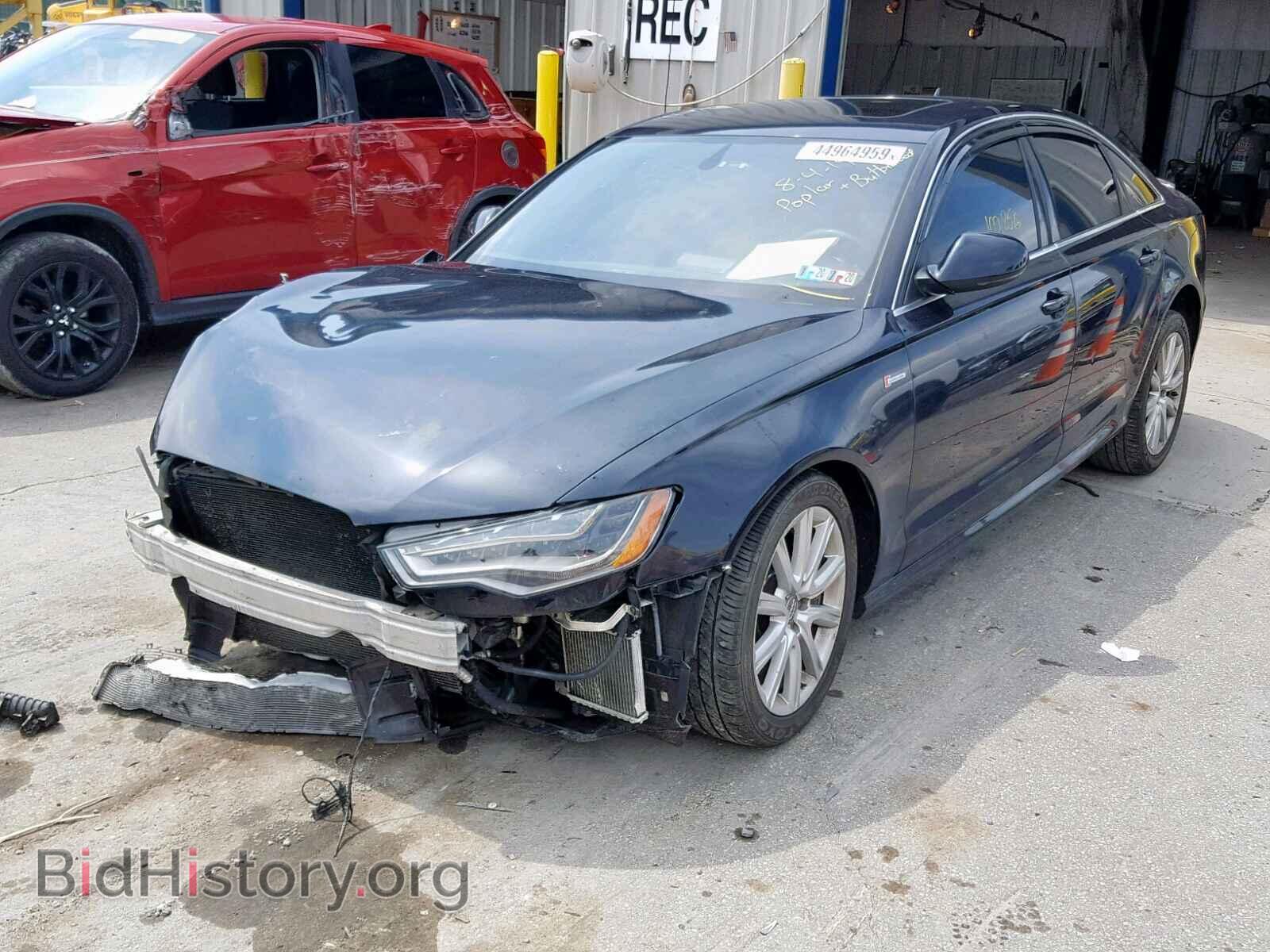 2013 AUDI A6 - VIN: WAUHGAFCXDN103096 - Фото 2