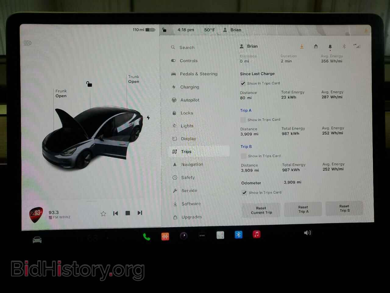 2023 TESLA MODEL 3 - VIN: 5YJ3E1EA0PF501892 - Photo 9
