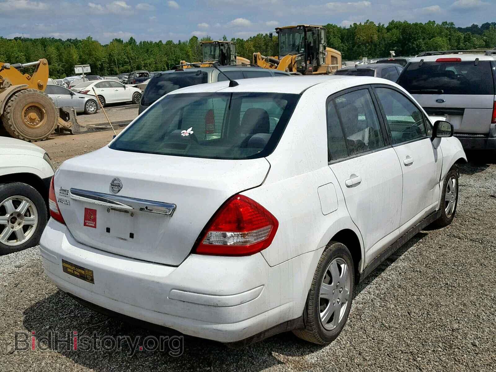 2008 NISSAN VERSA - VIN: 3N1BC11E38L367962 - Фото 4