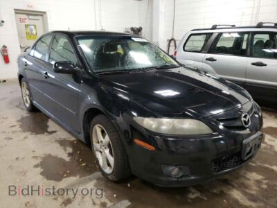 2006 Mazda 6 6 I, black — VIN 1YVHP80C965M48587, Copart