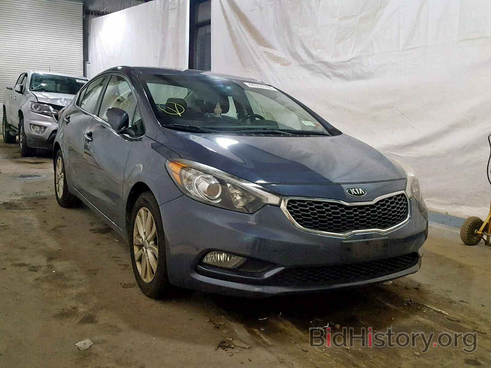 Photo KNAFX4A84E5054877 - KIA FORTE EX 2014