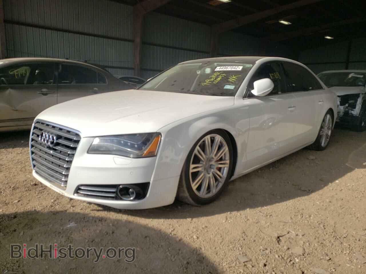 2013 AUDI A8 - VIN: WAUR2AFDXDN020697 - Фото 2