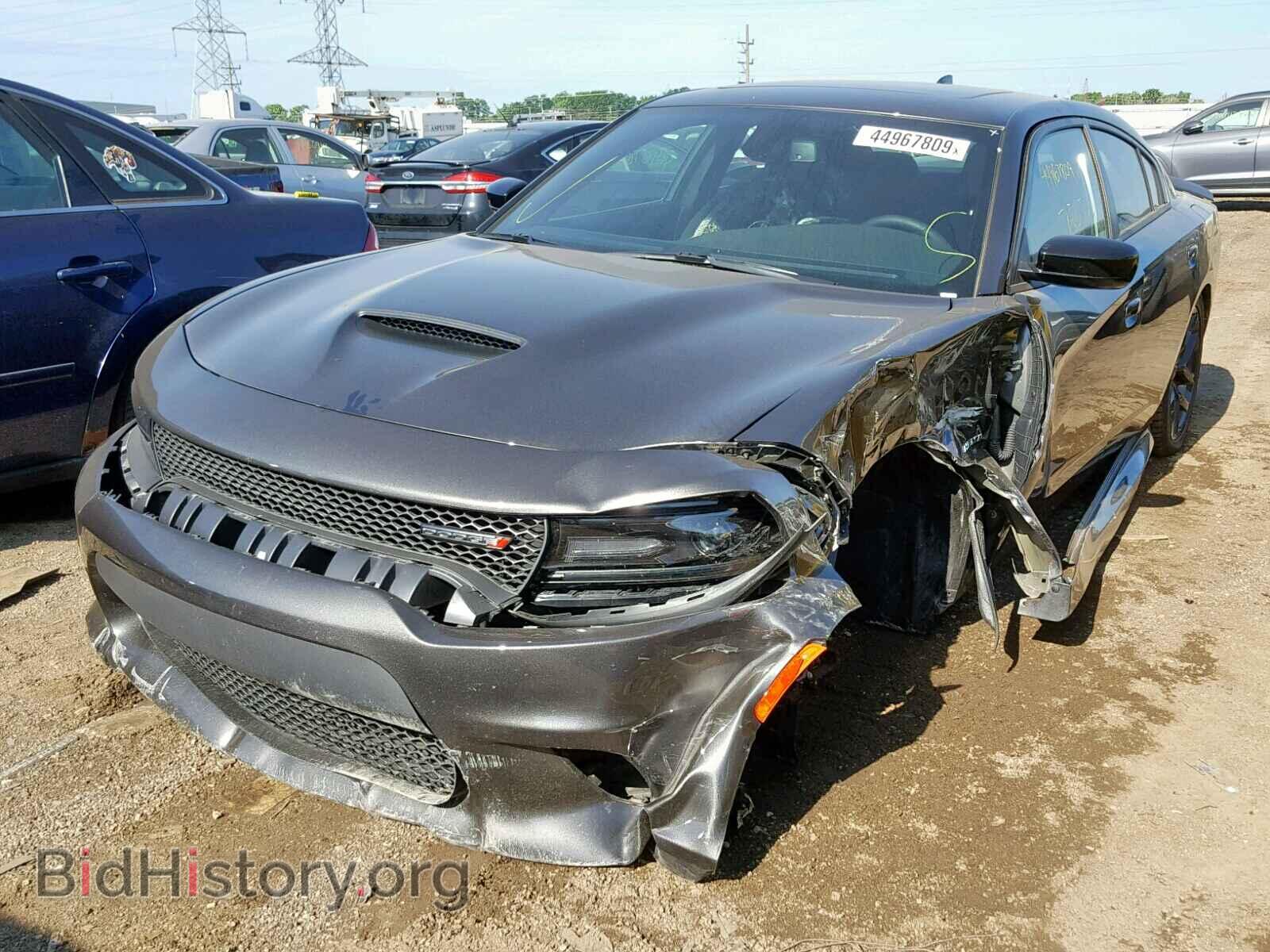 2019 DODGE CHARGER - VIN: 2C3CDXCT9KH607341 - Фото 2