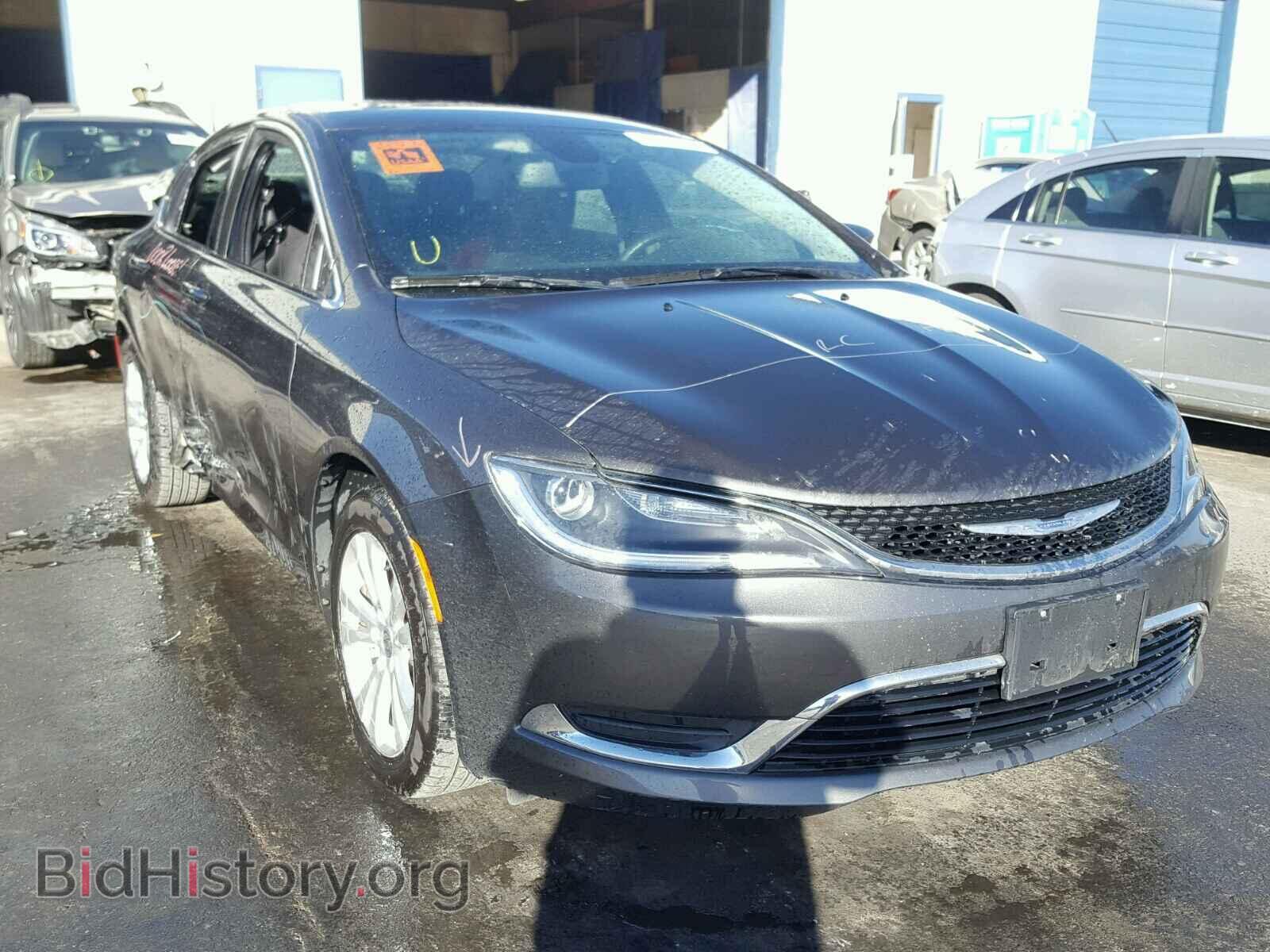 Photo 1C3CCCAB1FN687589 - CHRYSLER 200 2015
