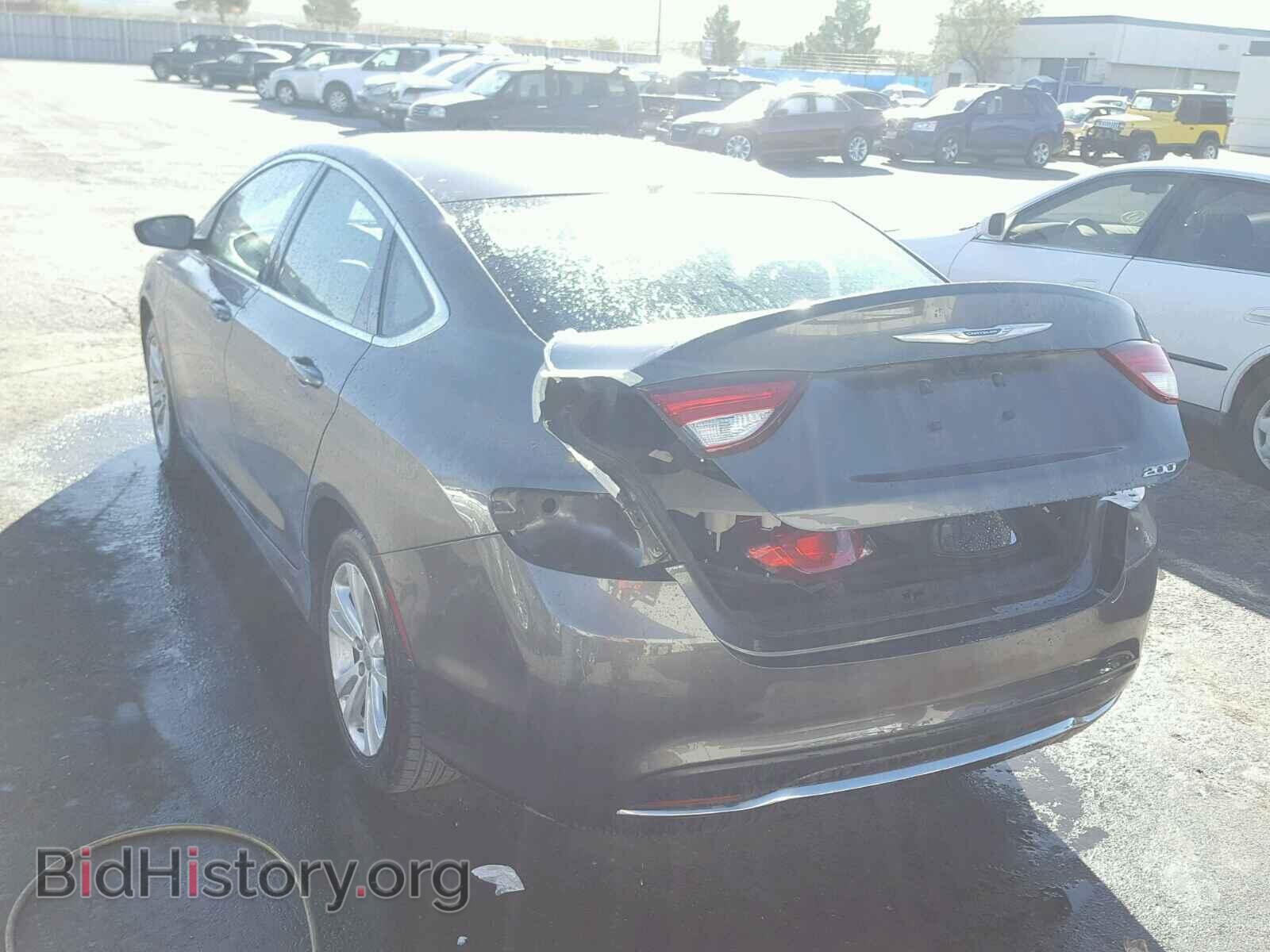 2015 CHRYSLER 200 - VIN: 1C3CCCAB1FN687589 - Photo 3