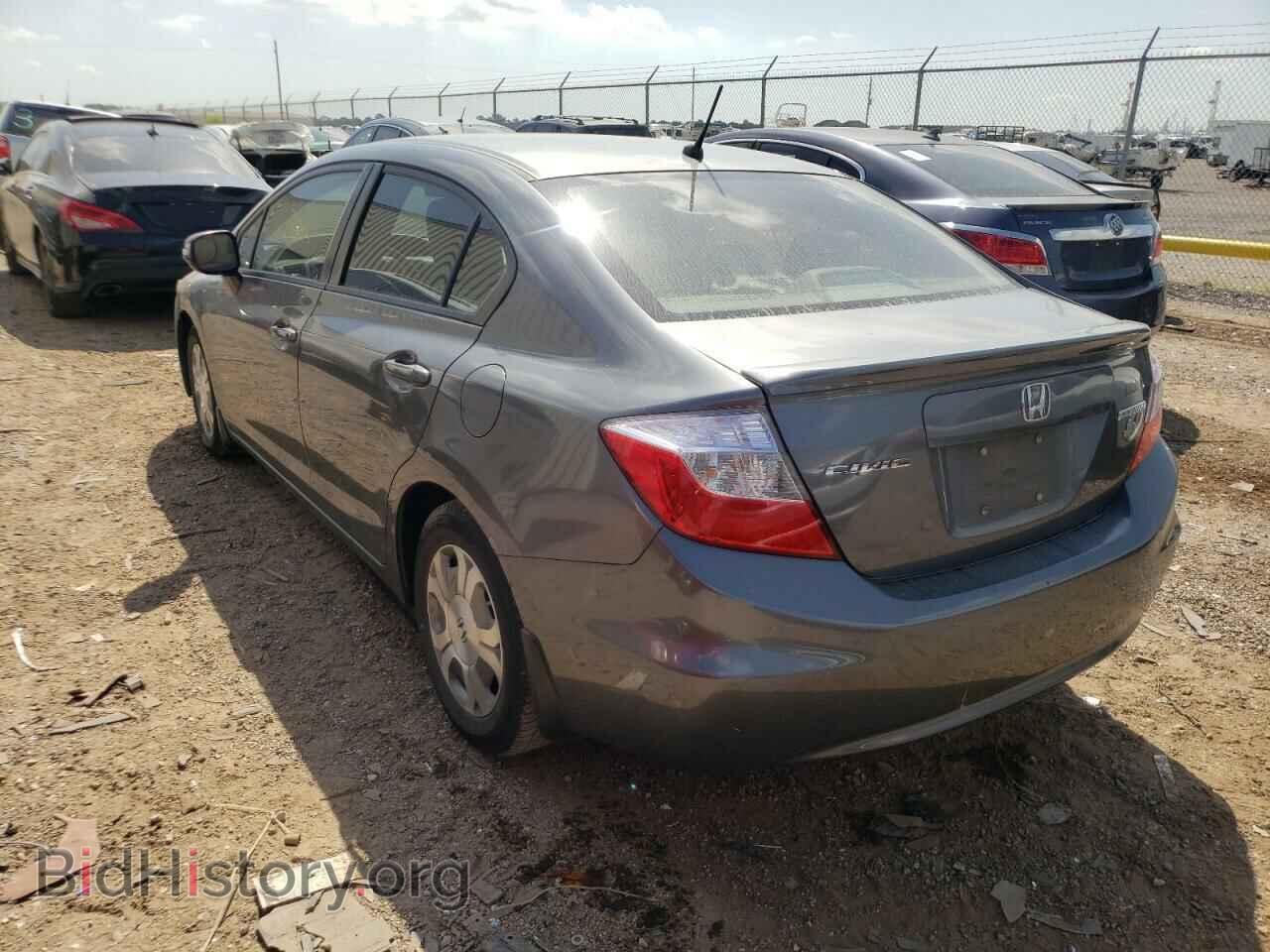 2012 HONDA CIVIC - VIN: JHMFB4F26CS006753 - Фото 3